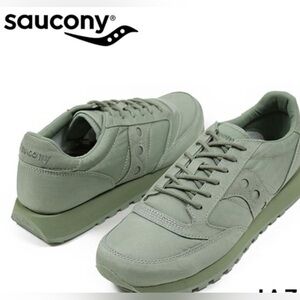 Saucony Shadow Original Sneakers Mens 10.5 Green Lime Lace Up Casual Low…